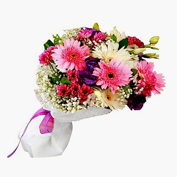 Marmaris Çiçek - Gerbera Güzeli El Buketi