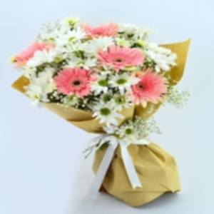  Marmaris Çiçekçiler - Pembe Gerbera papatya buketi